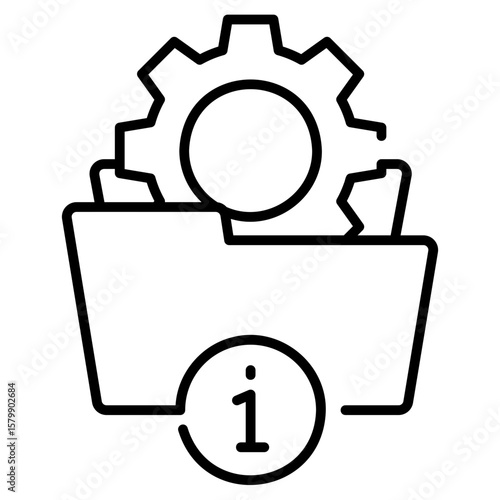 Project File line icon
