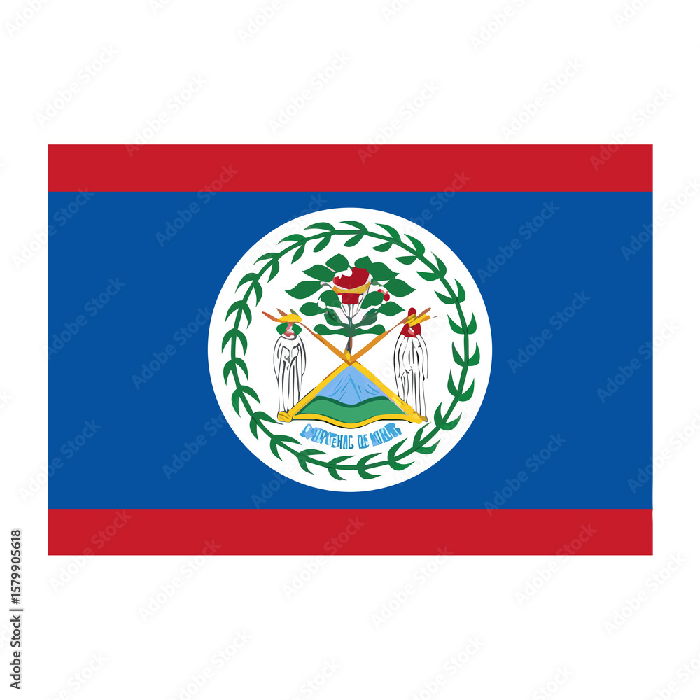 Fototapeta premium north korea flag button
