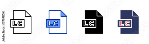 Lc icon sheet multiple style collection
