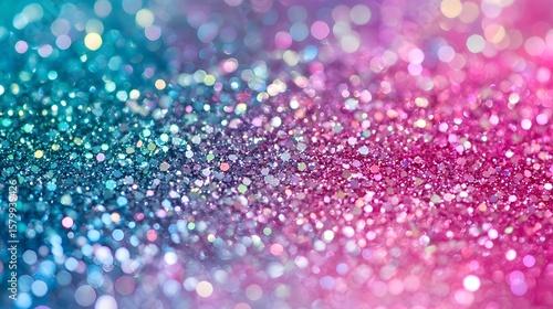 Wallpaper Mural Vibrant glitter texture in shades of pink and blue. Torontodigital.ca