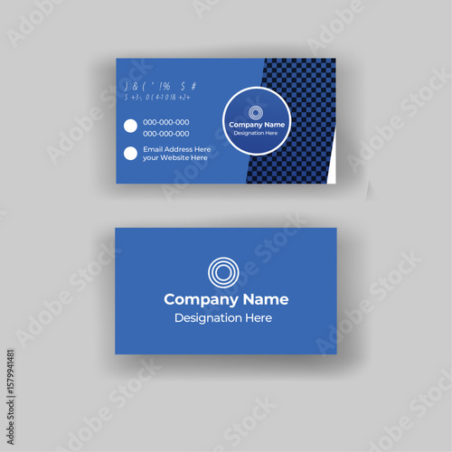 Modern creative business card design template and Elegant Professional Business Card and Attractive Business Card Template Design.