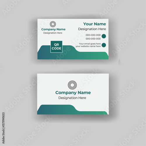 Modern creative business card design template and Elegant Professional Business Card and Attractive Business Card Template Design.