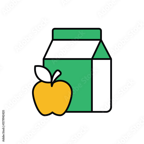 Healthy Living Icon vector stock illustration
