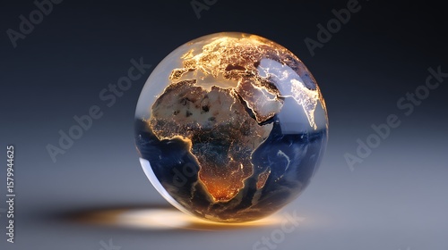 Globe Light Africa Europe