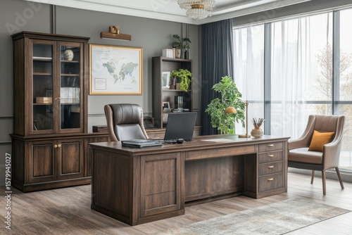 Wallpaper Mural Happy Asian elderly couple looking at the positive results of a health check-up, smiling at their good health report with a doctor, Generative AI Torontodigital.ca