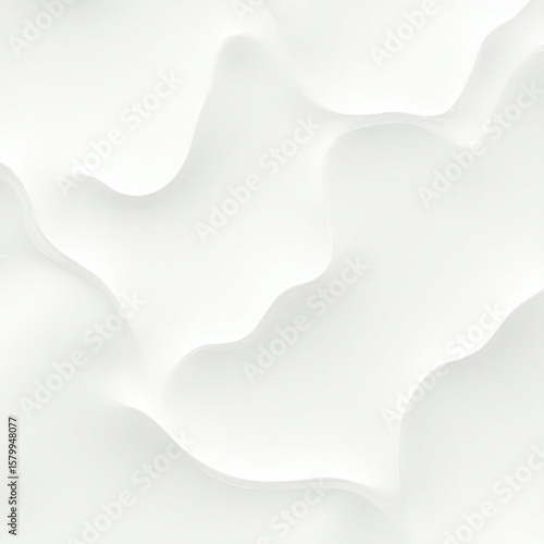 Minimalist Snow Dunes Texture – Abstract Winter Landscape Background