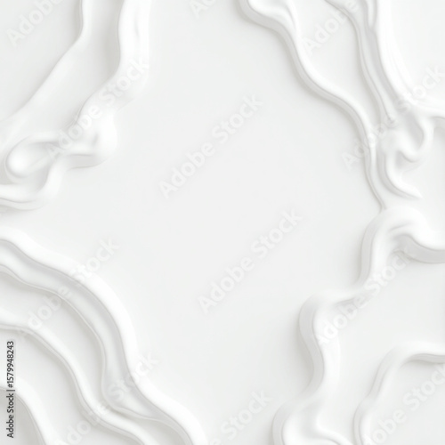 Minimalist Snow Dunes Texture – Abstract Winter Landscape Background