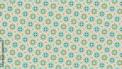  Seamless pattern Vector illustration great for fabric and textile.