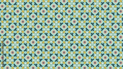  Seamless pattern Vector illustration great for fabric and textile.