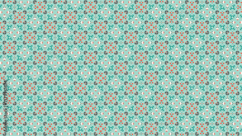  Seamless pattern Vector illustration great for fabric and textile.