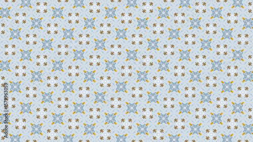  Seamless pattern Vector illustration great for fabric and textile.