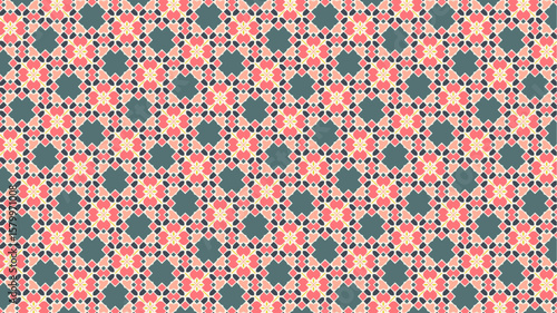  Seamless pattern Vector illustration great for fabric and textile.