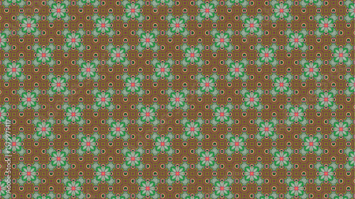  Seamless pattern Vector illustration great for fabric and textile.