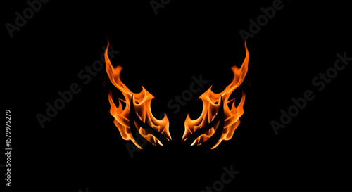 Vibrant Cartoon Flame Icons Collection