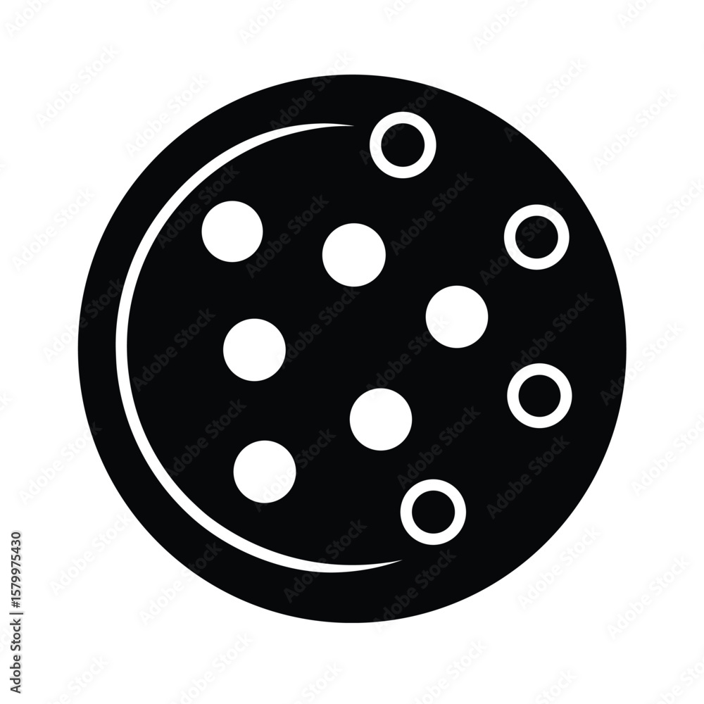 Pickleball Ball Icon Vector Illustration Pickleball Ball Icon Vector Illustration