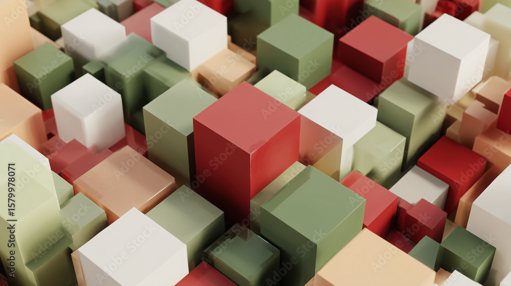 Obraz premium Abstract cubes