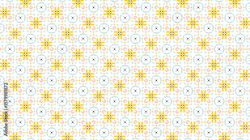 Seamless pattern design great for fabric and wall decor.