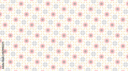 Seamless pattern design great for fabric and wall decor.