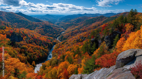 autumn in the mountains