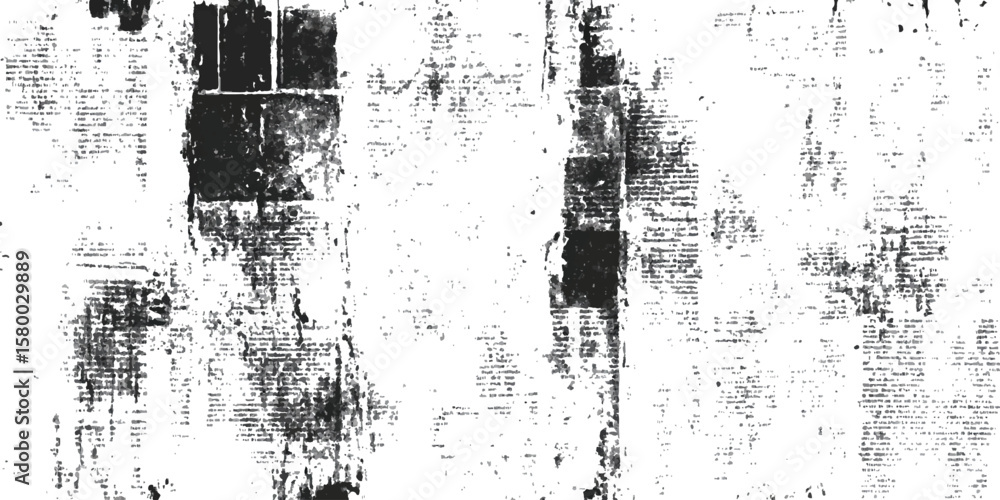 custom made wallpaper toronto digitalVector old white newspaper paper grunge vintage background. Newspaper paper grunge vintage old aged texture. Vintage grunge newspaper collage background.	