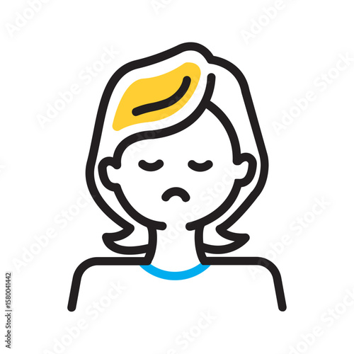 Vector multi color icon for Envy