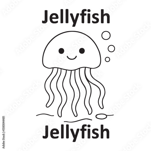 Cute Ocean Animals Vector Set And Underwater Sea Creatures Collection