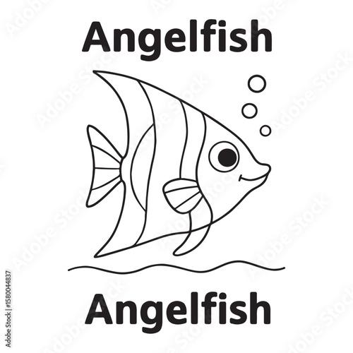 Cute Ocean Animals Vector Set And Underwater Sea Creatures Collection
