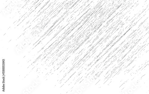 Diagonal and chevron distressed line textures with grunge scratch overlay effect. High contrast abstract rough stripe design for stock market.