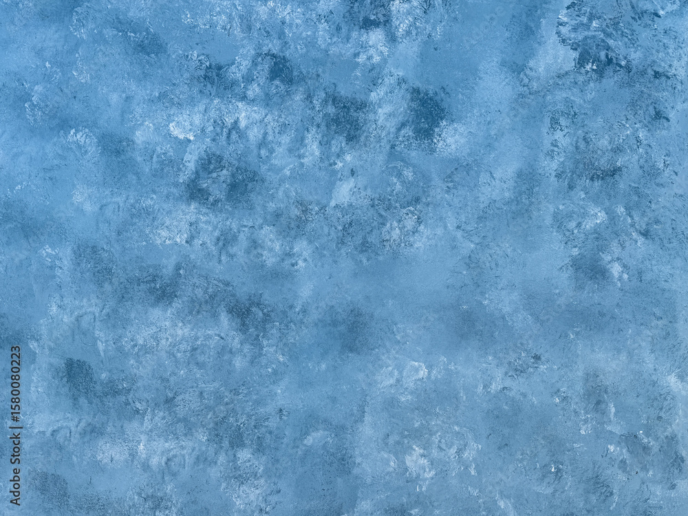 Fototapeta premium Blue Textured Wall Texture As Background
