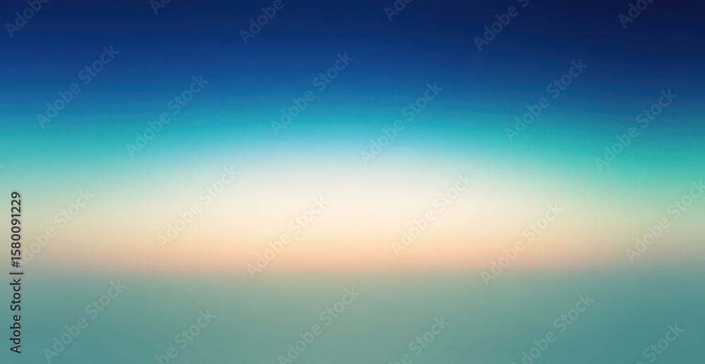 Fototapeta premium Blurry gradient of sunset sky