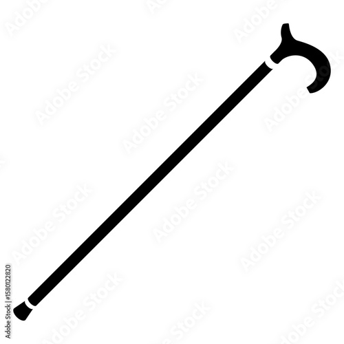 Icono bastón de caballero