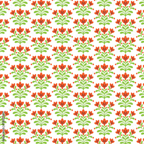 seamless pattern with flowers