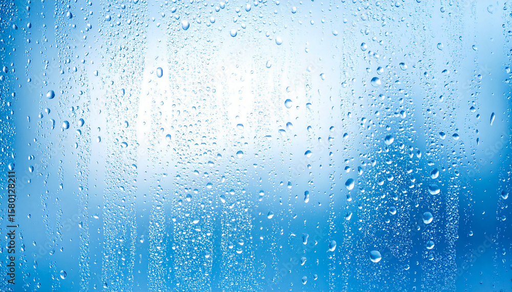 Water drops condensation glass texture background Water drops condensation glass texture background