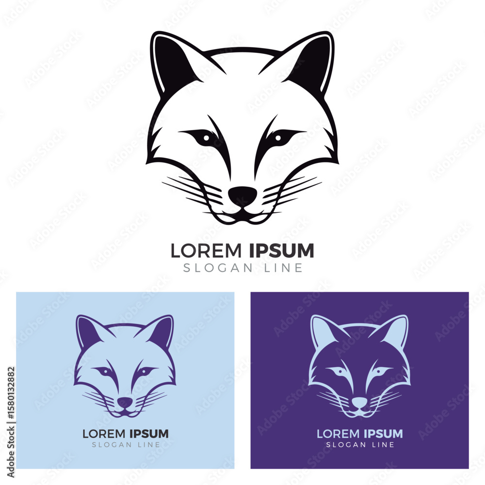 Obraz premium Fox Logo Design.