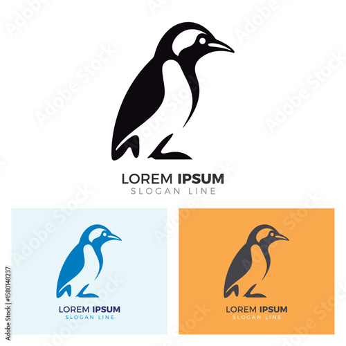 Vector Jackass Penguin Logo Collection.