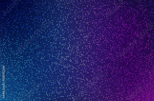 Digital technology background. Digital data square blue pattern pixel background