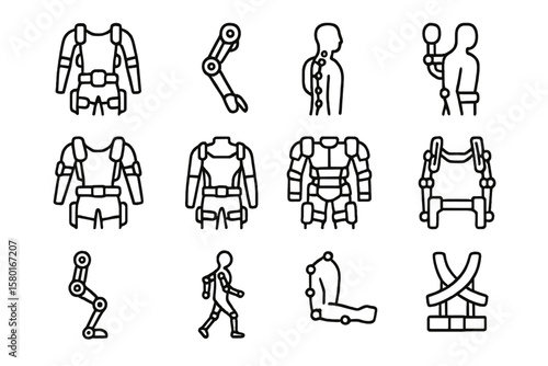 Exoskeleton designs and human interaction concepts
