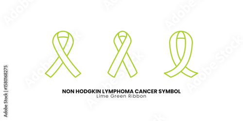 Versatile black ribbon vector icons for Melanoma Cancer awareness. Includes both solid and clean outline styles, excellent for diverse health advocacy designs