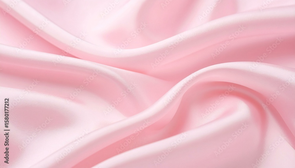 Obraz premium Pink silk fabric texture background soft elegant cloth material design