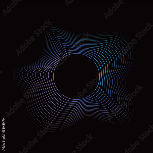 Wallpaper Mural ウェーブベクター素材 Torontodigital.ca