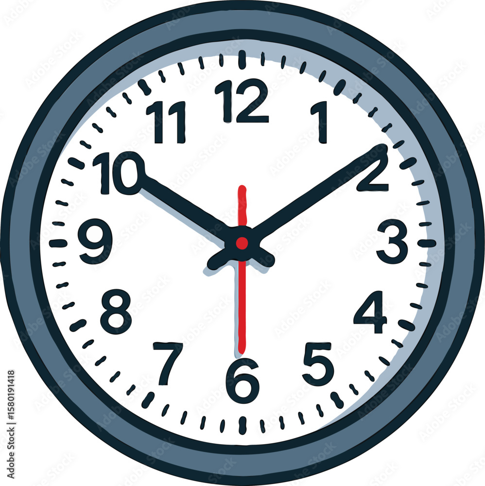 Classic Analog Clock Design Classic Analog Clock Design