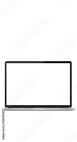 Illustration Laptop With Transparent Background Technology And Design