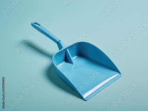  A cheerful dustpan ready to tackle household messes