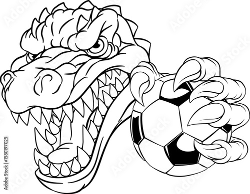 A crocodile, dinosaur or al...