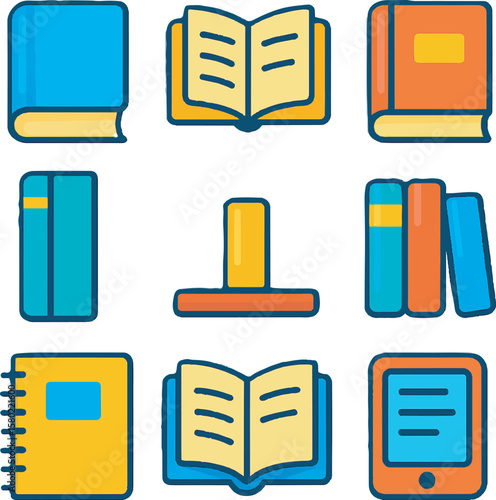 Book Vector Illustration – Education and Reading Concept