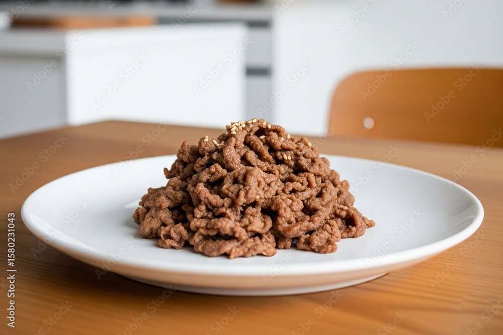 Bulgogi is a popular Korean dish consisting of thinly sliced, marinated beef (often sirloin or ribeye) that is typically grilled or pan-seared. Bulgogi is a popular Korean dish consisting of thinly sliced, marinated beef (often sirloin or ribeye) that is typically grilled or pan-seared.