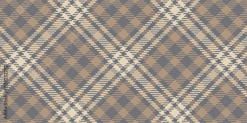 Vector checkered pattern or plaid pattern . Tartan, textured seamless twill for flannel shirts, duvet covers, other autumn winter textile mills. Vector Format