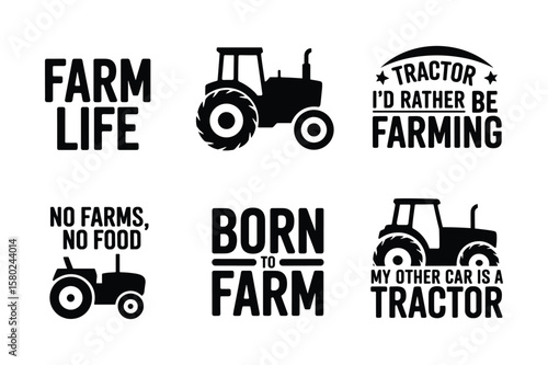 Farm life tractor farming born to farm no farms no food agriculture rural