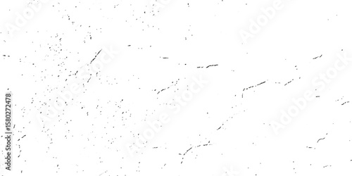 Texture of cracks, scuffs, chips, stains, ink spots for background or design.Abstract monochrome grunge background. 

