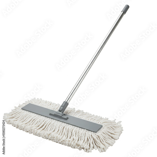 Mop Equipment for Floor Cleaning Tool Household Domestic Isolated Background